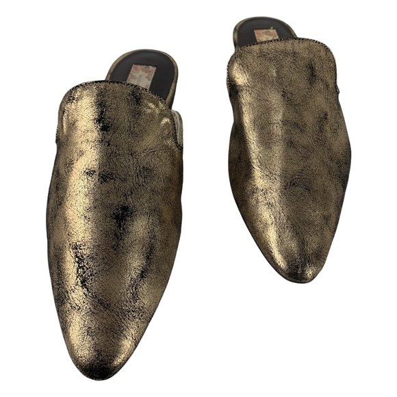 BAND OF GYPSIES Landslides Distressed Bronze Mule Slides - Picture 5 of 12